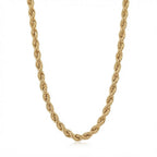 18K Gold 18 Inch Rope Chain 3mm - Heritage Gemstones