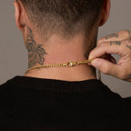18K Gold 5mm Cuban Chain 20" - Heritage Gemstones