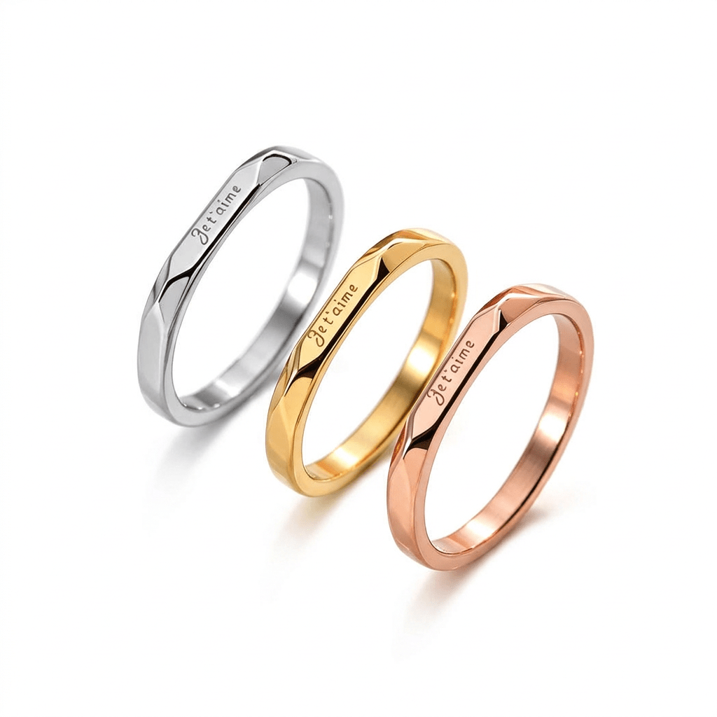 18K Gold Plated Love Ring - Heritage Gemstones