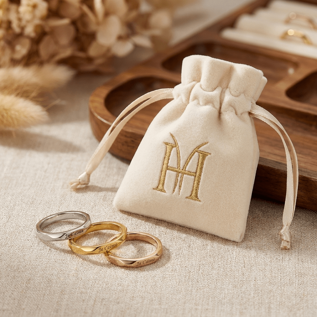 18K Gold Plated Love Ring - Heritage Gemstones