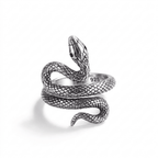 925 Sterling Silver Adjustable Viper Ring - Heritage Gemstones