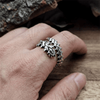Adjustable Centipede Ring 316L Stainless - Heritage Gemstones