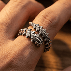 Adjustable Centipede Ring 316L Stainless - Heritage Gemstones