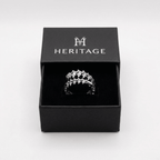 Adjustable Centipede Ring 316L Stainless - Heritage Gemstones