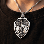 Archangel Michael Chain 316L Stainless - Heritage Gemstones