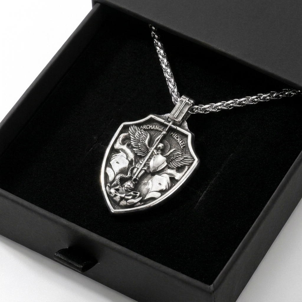 Archangel Michael Chain 316L Stainless