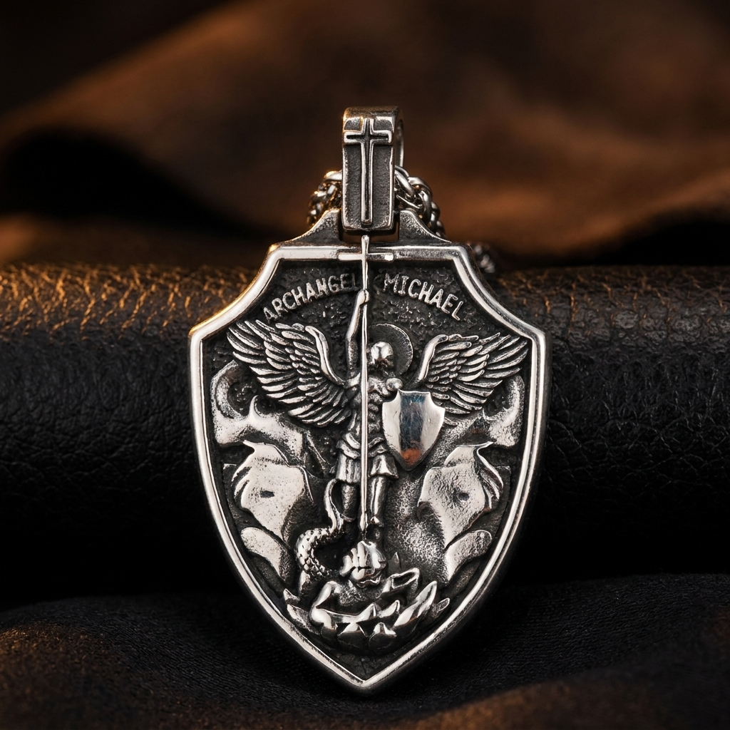 Archangel Michael Chain 316L Stainless