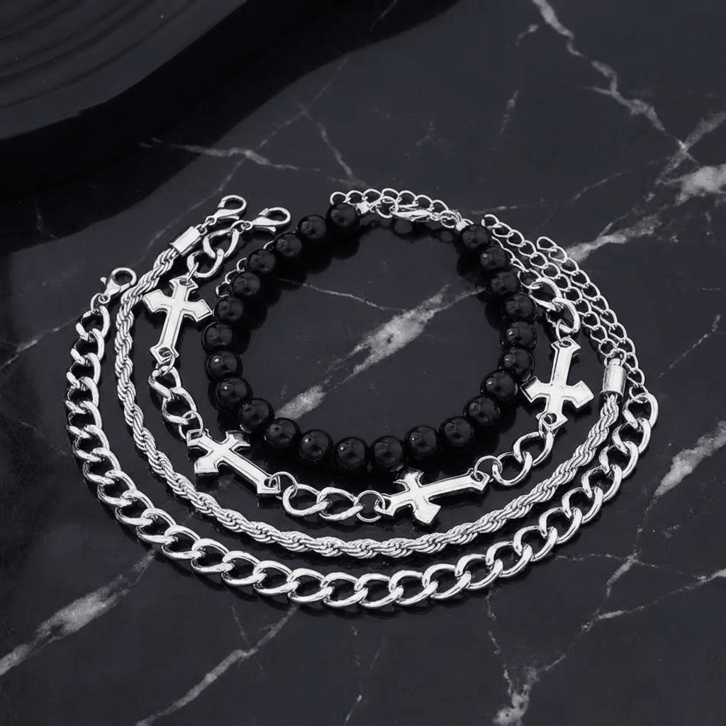 Iron Creed 4 Bracelet Set - Heritage Gemstones