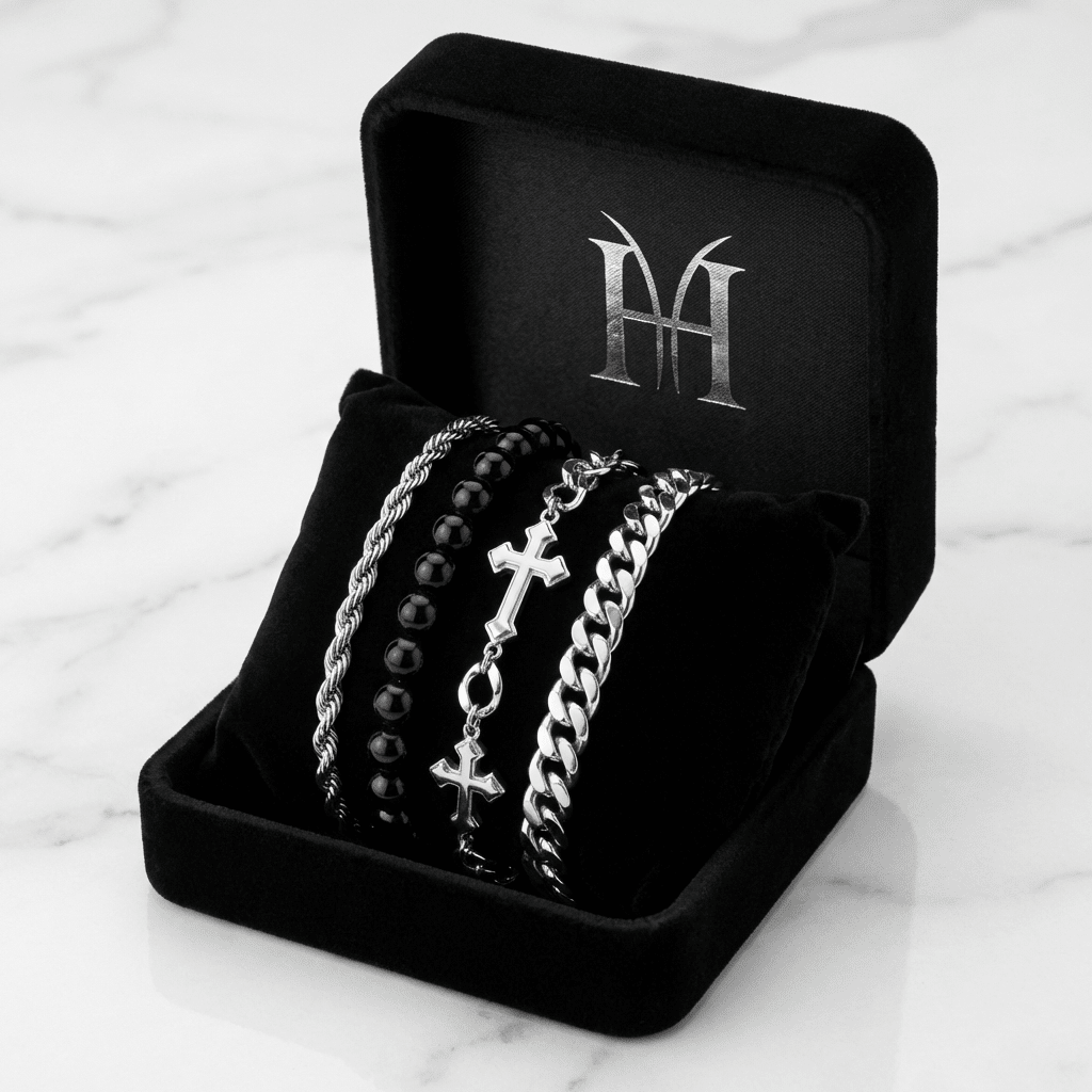 Iron Creed 4 Bracelet Set - Heritage Gemstones