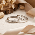 S925 Silver Adjustable Love Ring - Heritage Gemstones