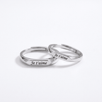 S925 Silver Adjustable Love Ring - Heritage Gemstones