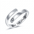 S925 Sterling Silver Adjustable Anti Anxiety Ring - Heritage Gemstones