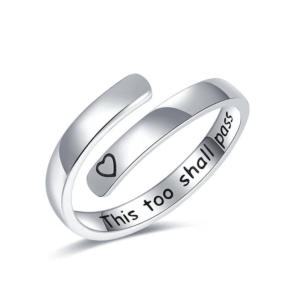 S925 Sterling Silver Adjustable Anti Anxiety Ring - Heritage Gemstones