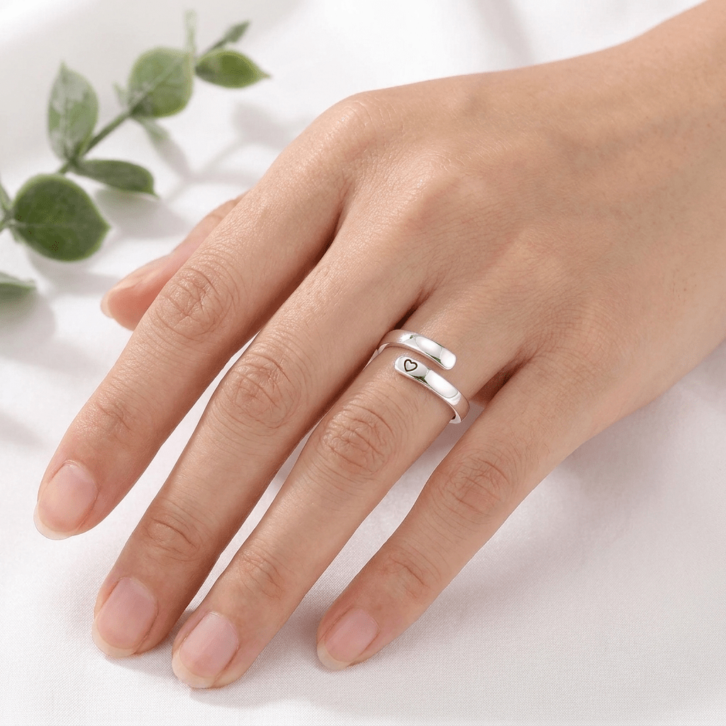 S925 Sterling Silver Adjustable Anti Anxiety Ring - Heritage Gemstones