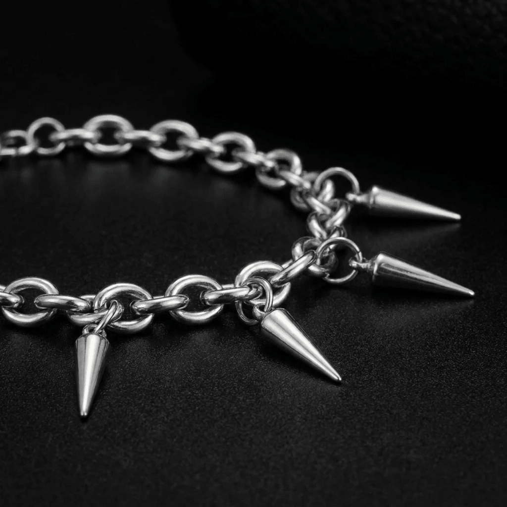 Spike Chain Bracelet - Heritage Gemstones
