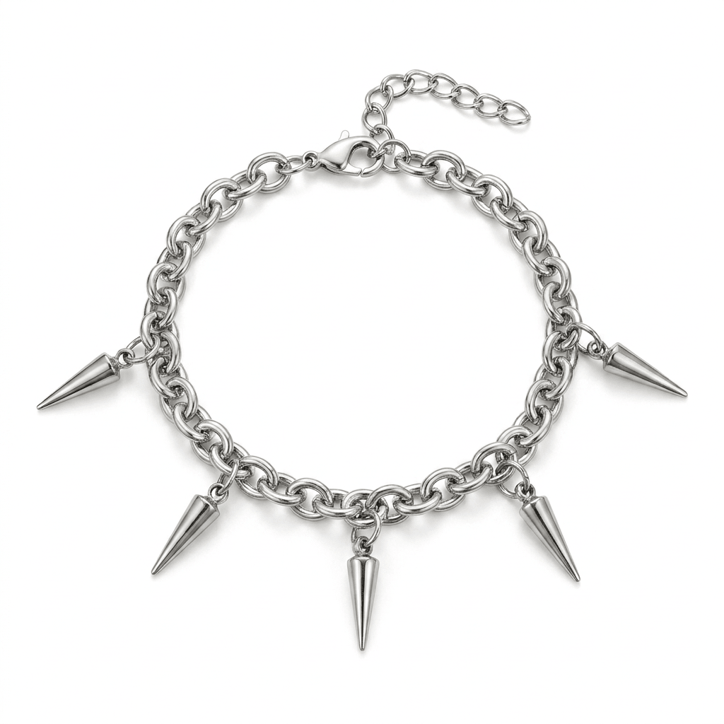 Spike Chain Bracelet - Heritage Gemstones