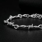Twisted Barbed Wire Adjustable Bracelet - Heritage Gemstones